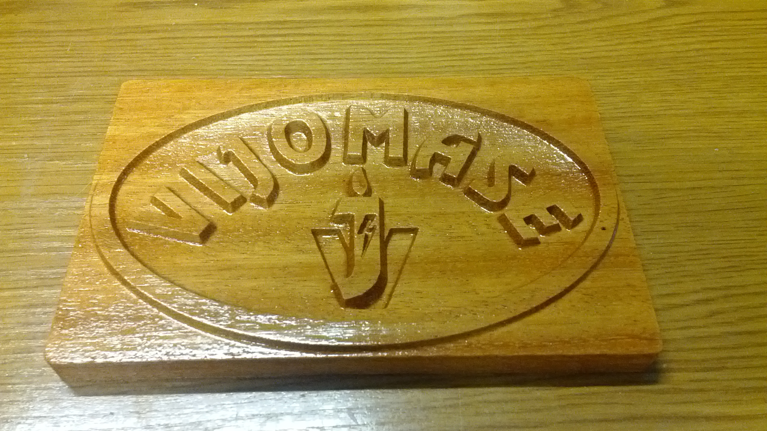 Logo plaque