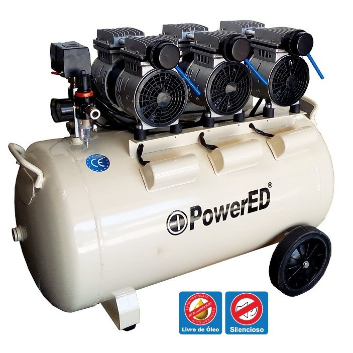 COMPRESSOR SILENCIOSO 100L