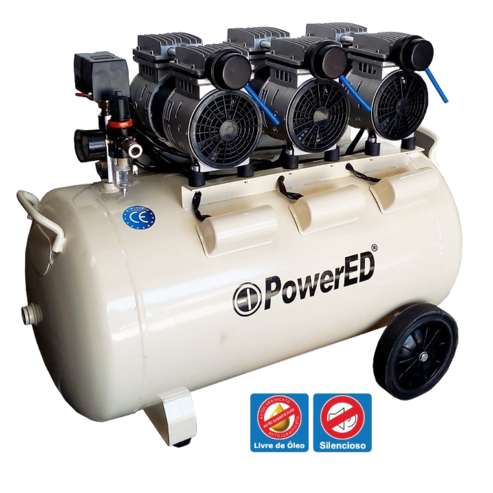 COMPRESSOR SILENCIOSO 100L